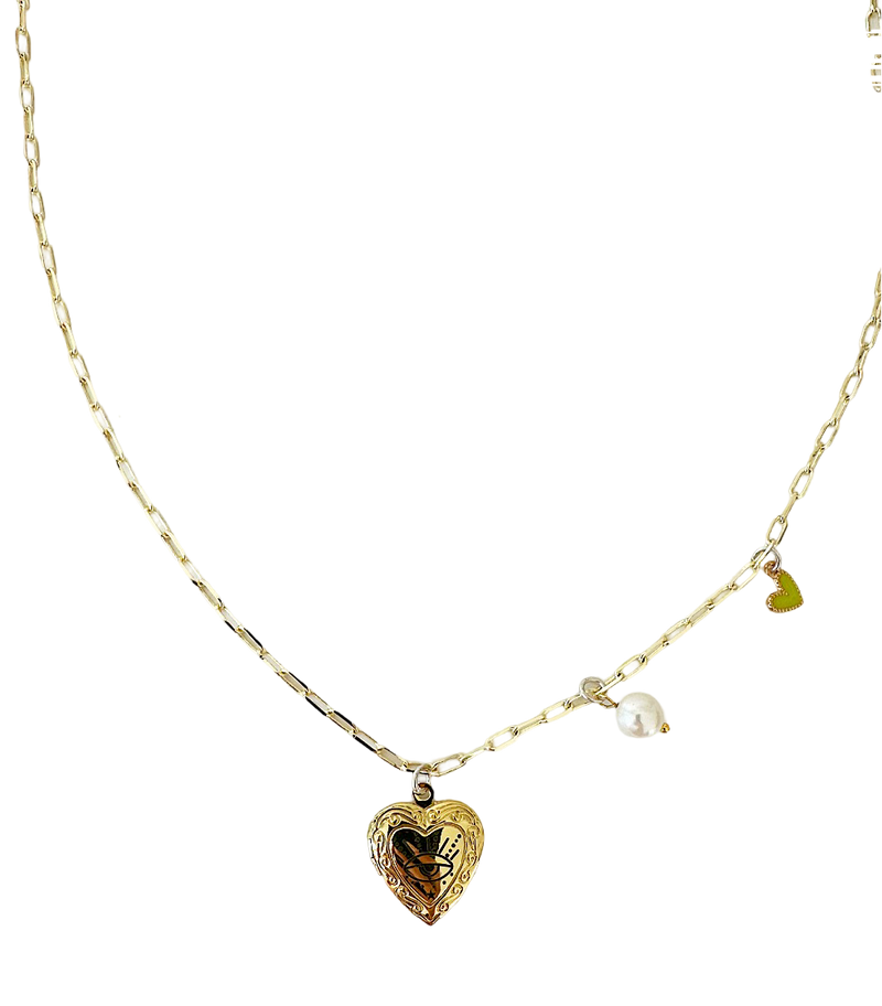 Florentine Heart Necklace