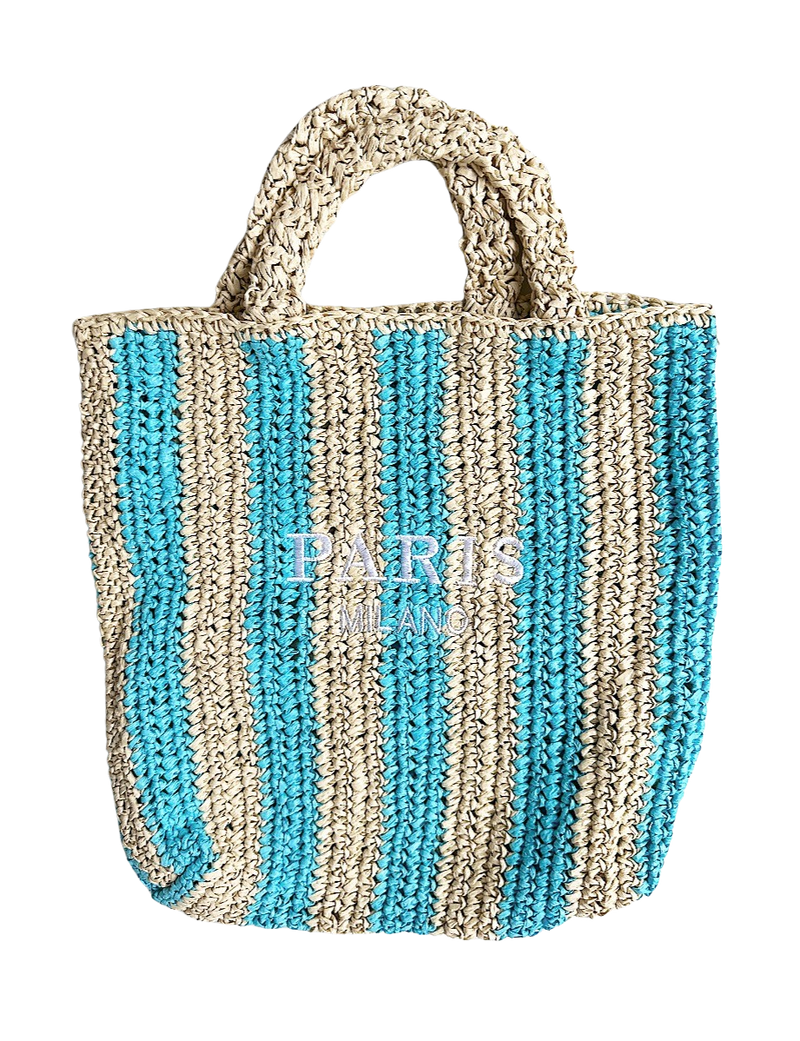 Paros Woven Beach Bag