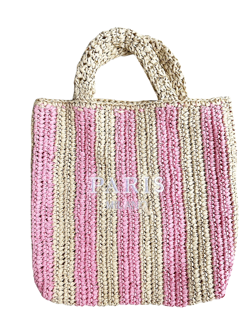 Paros Woven Beach Bag