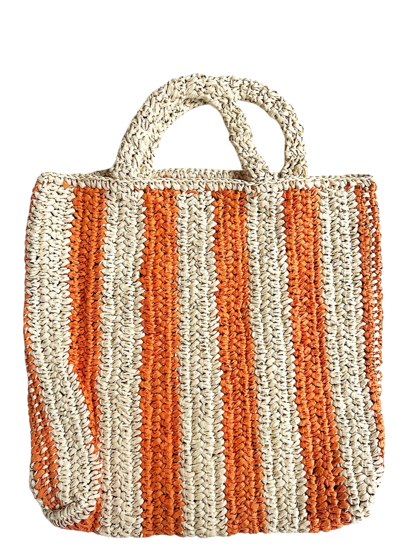 Paros Woven Beach Bag