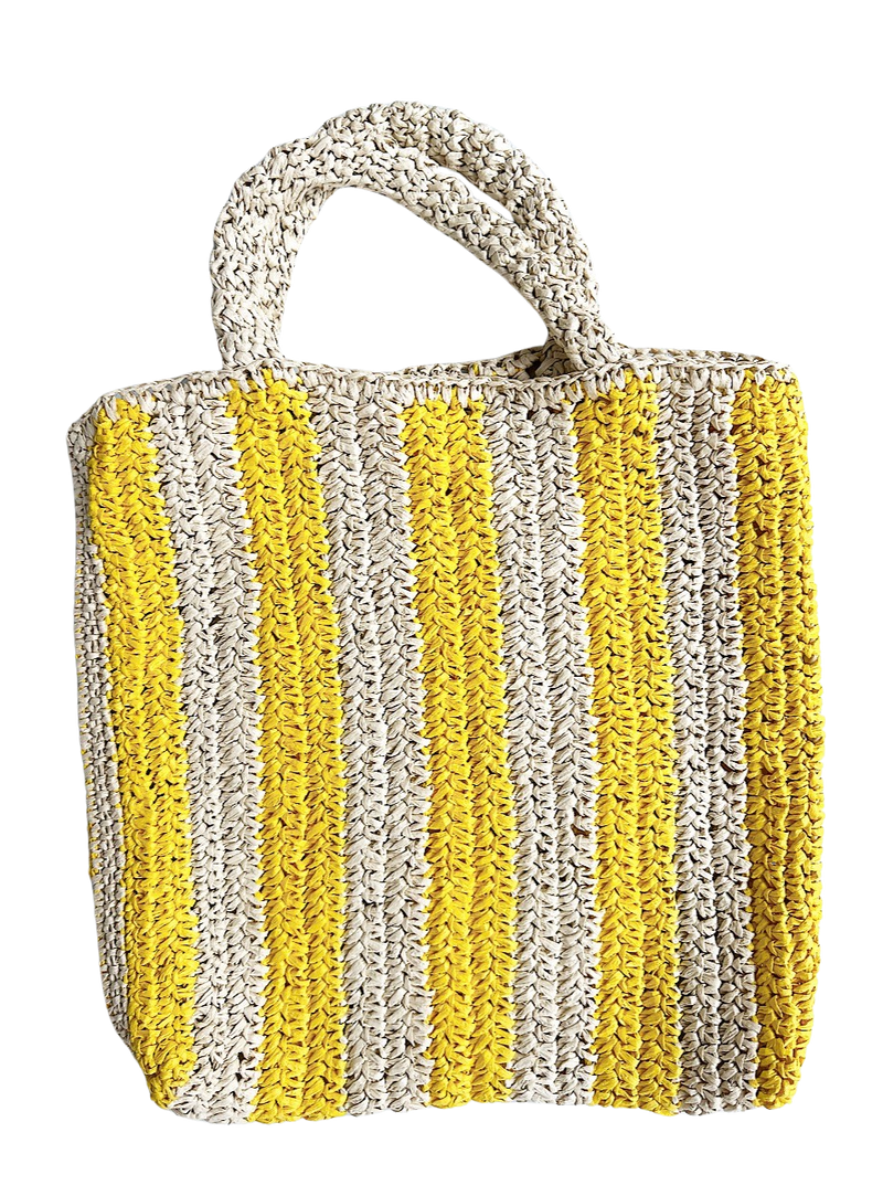 Paros Woven Beach Bag