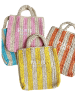 Paros Woven Beach Bag