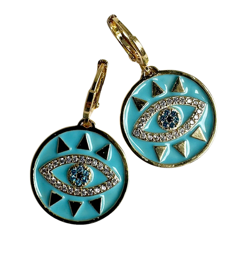 Enemma Evil Eye Earrings