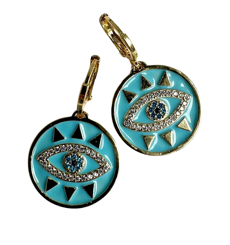 Enemma Evil Eye Earrings