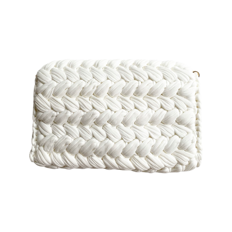 Riviera Woven Clutch