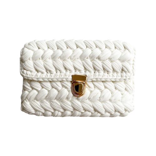 Riviera Woven Clutch