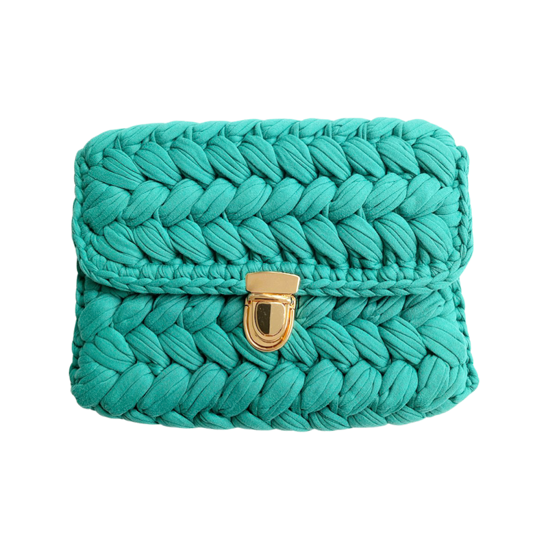 Riviera Woven Clutch