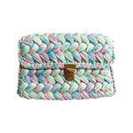 Riviera Woven Clutch