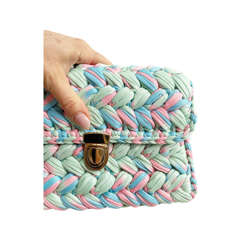 Riviera Woven Clutch