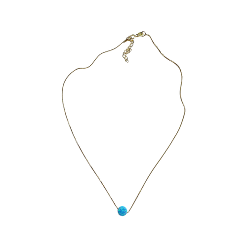 Perla Baby Blue Necklace