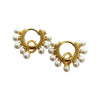 Florence Pearl Hoops