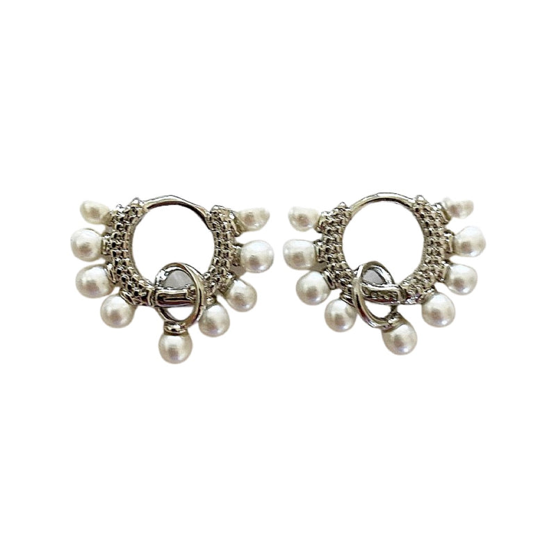 Florence Pearl Hoops